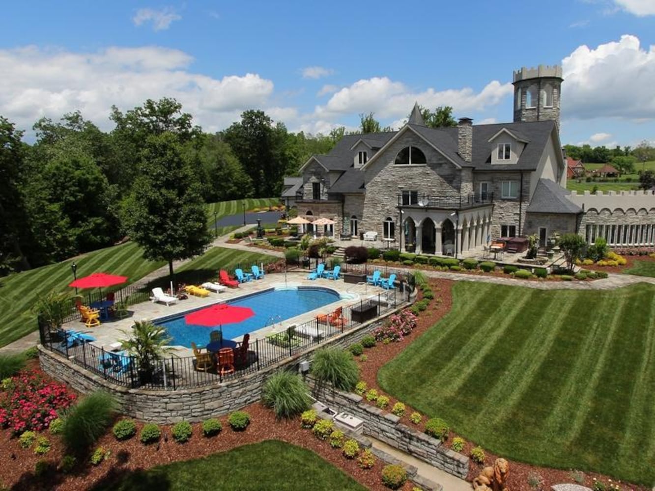 Home includes 14-car garage, model of Bristol Motor Speedway