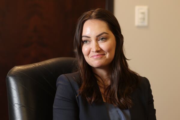 Hannah Palmquist leads a state human trafficking prosecution unit.