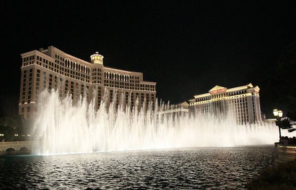  A general view of the show outside of the Bellagio Resort & Casino on March 24, 2010 in Las Vegas, Nevada.  (Photo by Bruce Bennett/Getty Images)