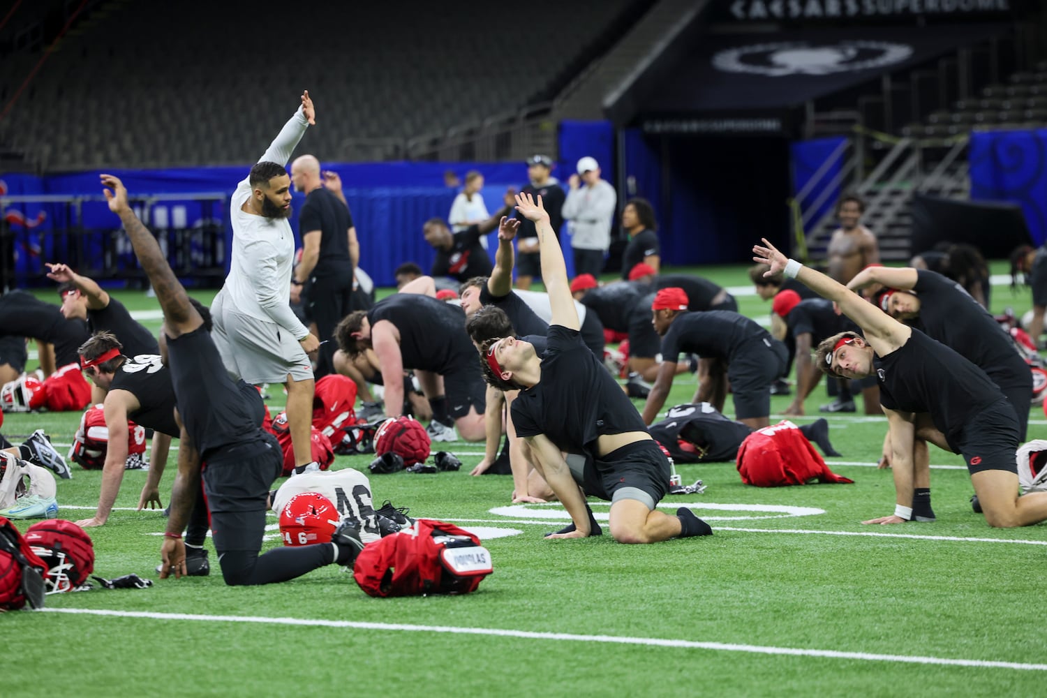 123024 uga sugar bowl practice