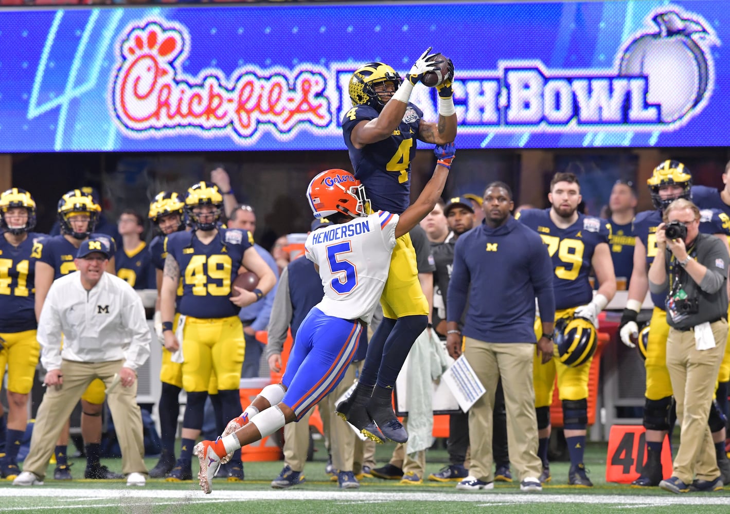 Photos: Florida, Michigan clash in Chick-fil-A Peach Bowl