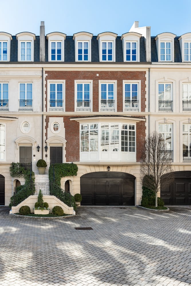 Escape to private $2 million European townhome in Buckhead