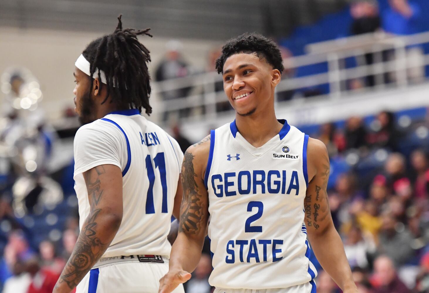 Photos: Georgia State cruises to a home win