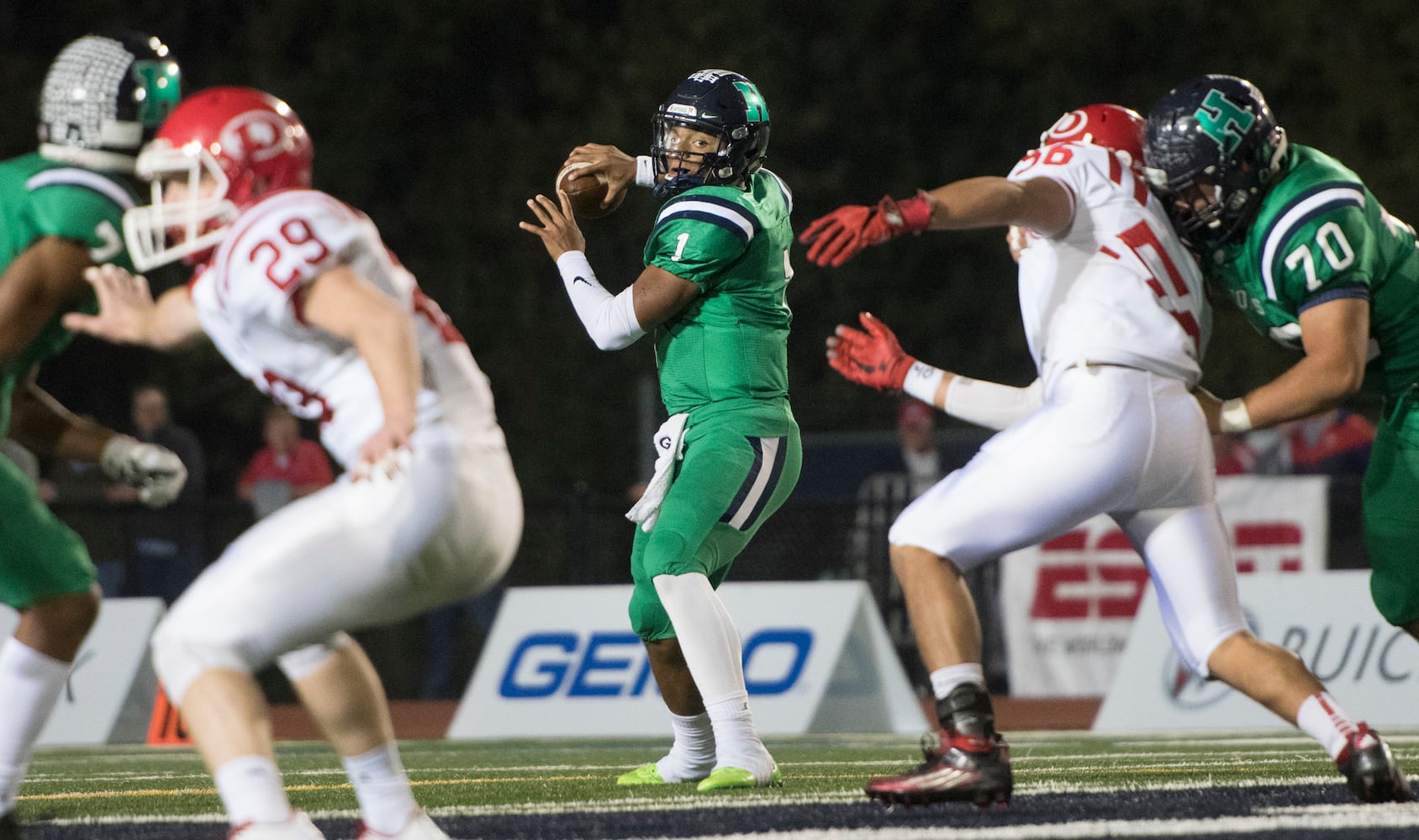 Photos: Georgia commitment Justin Fields leads Harrison