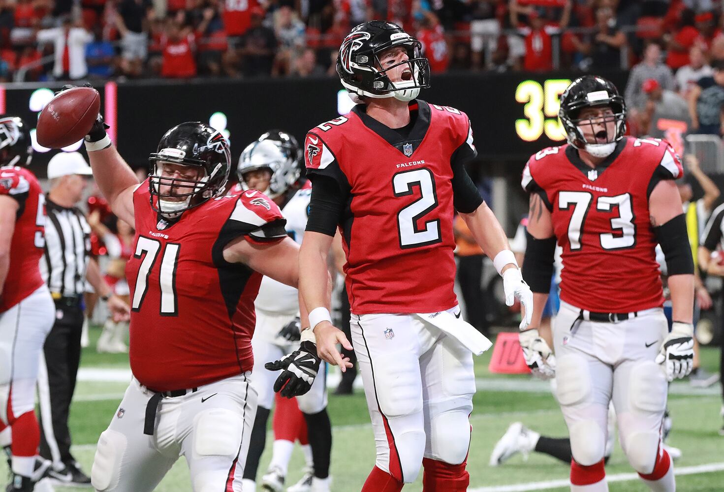 Photos: Falcons defeat Panthers, 31-24