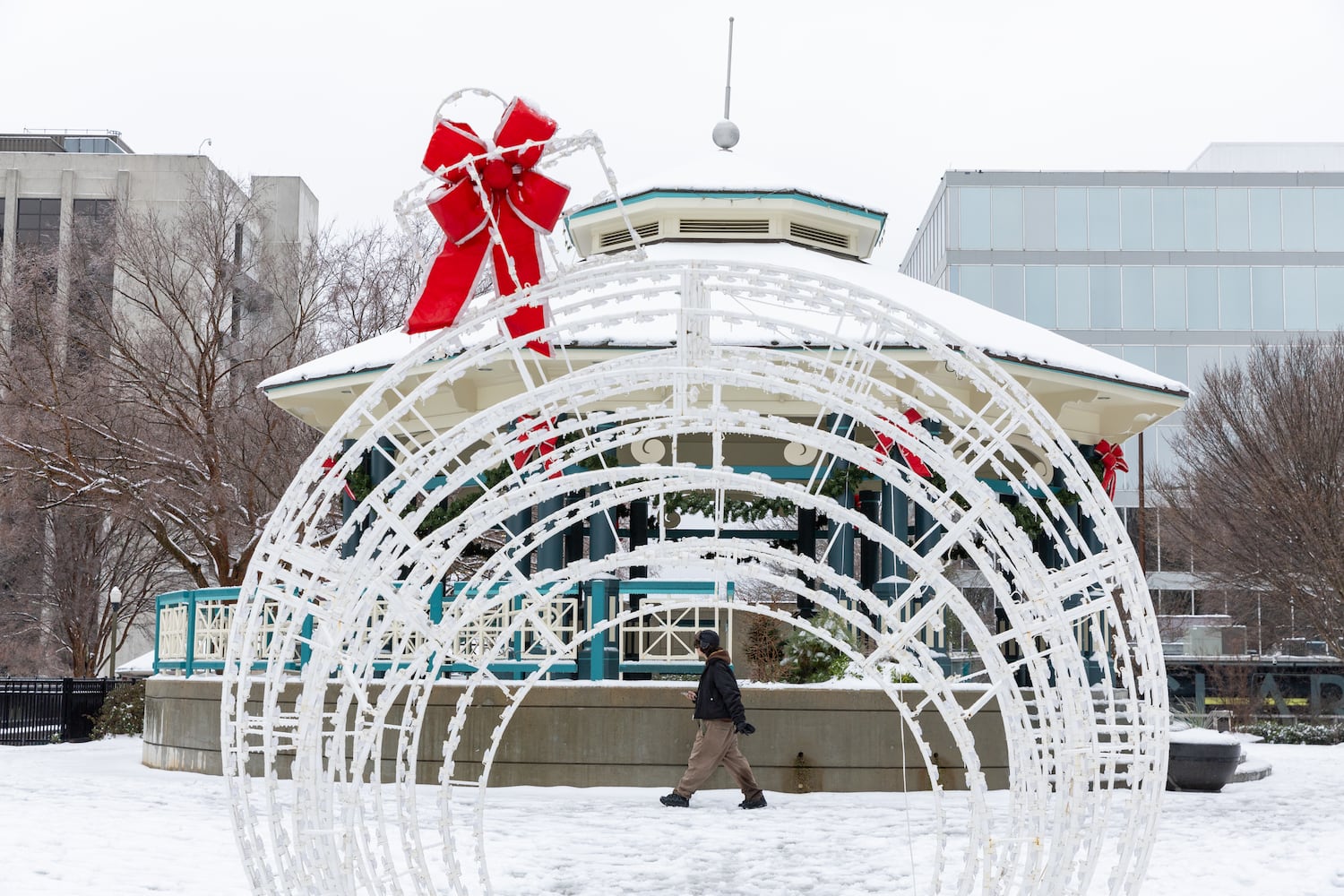 PHOTOS: Snow storm hits Atlanta
