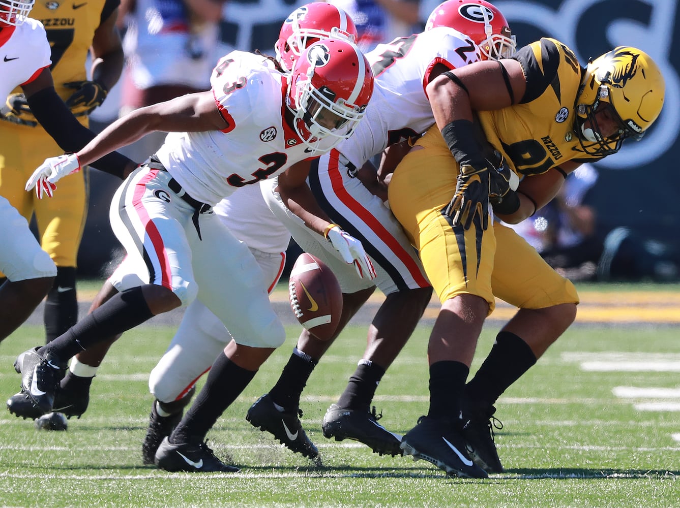 Photos: Bulldogs tested by Missouri