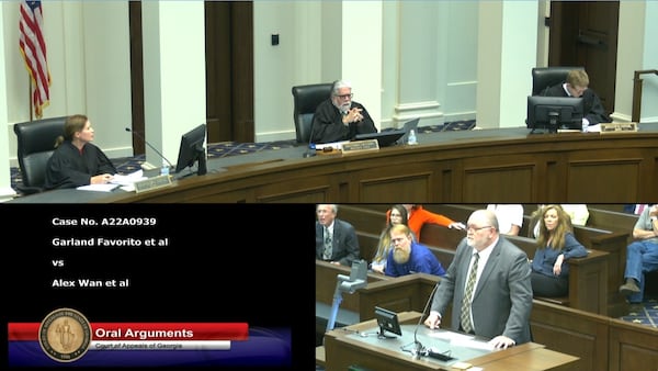 The Georgia Court of Appeals heard arguments Wednesday, May 4, 2022,in a case seeking to inspect ballots cast in the 2020 presidential election to look for fraud. Judges Elizabeth Gobeil, Christopher McFadden and Andrew Pinson questioned Paul Kunst, an attorney for the plaintiffs, during a livestream of the hearing held at the Nathan Deal Judicial Center.