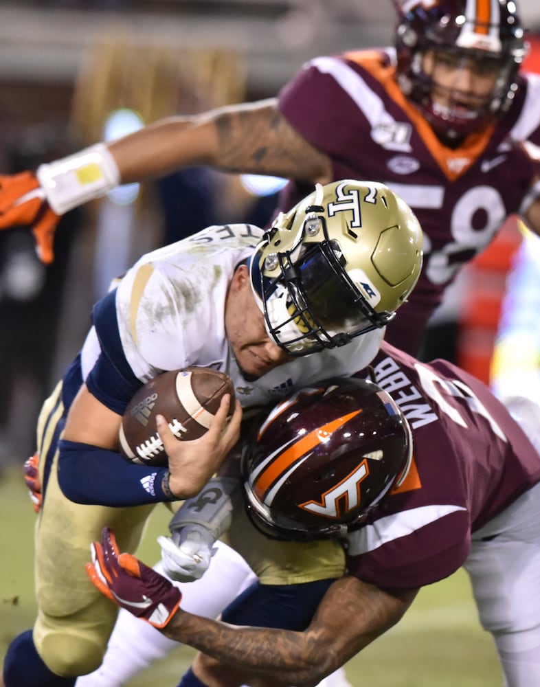 Photos: Georgia Tech is crushed by Virginia Tech