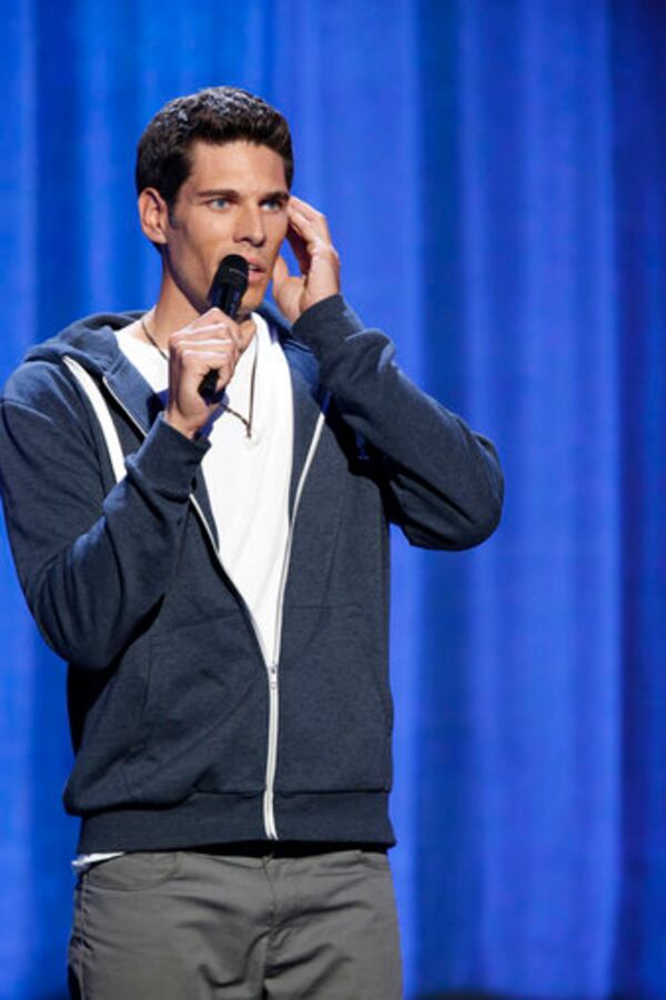 Lachlan Patterson of Vancouver has been working stand-up for more than 15 years. CREDIT: NBC