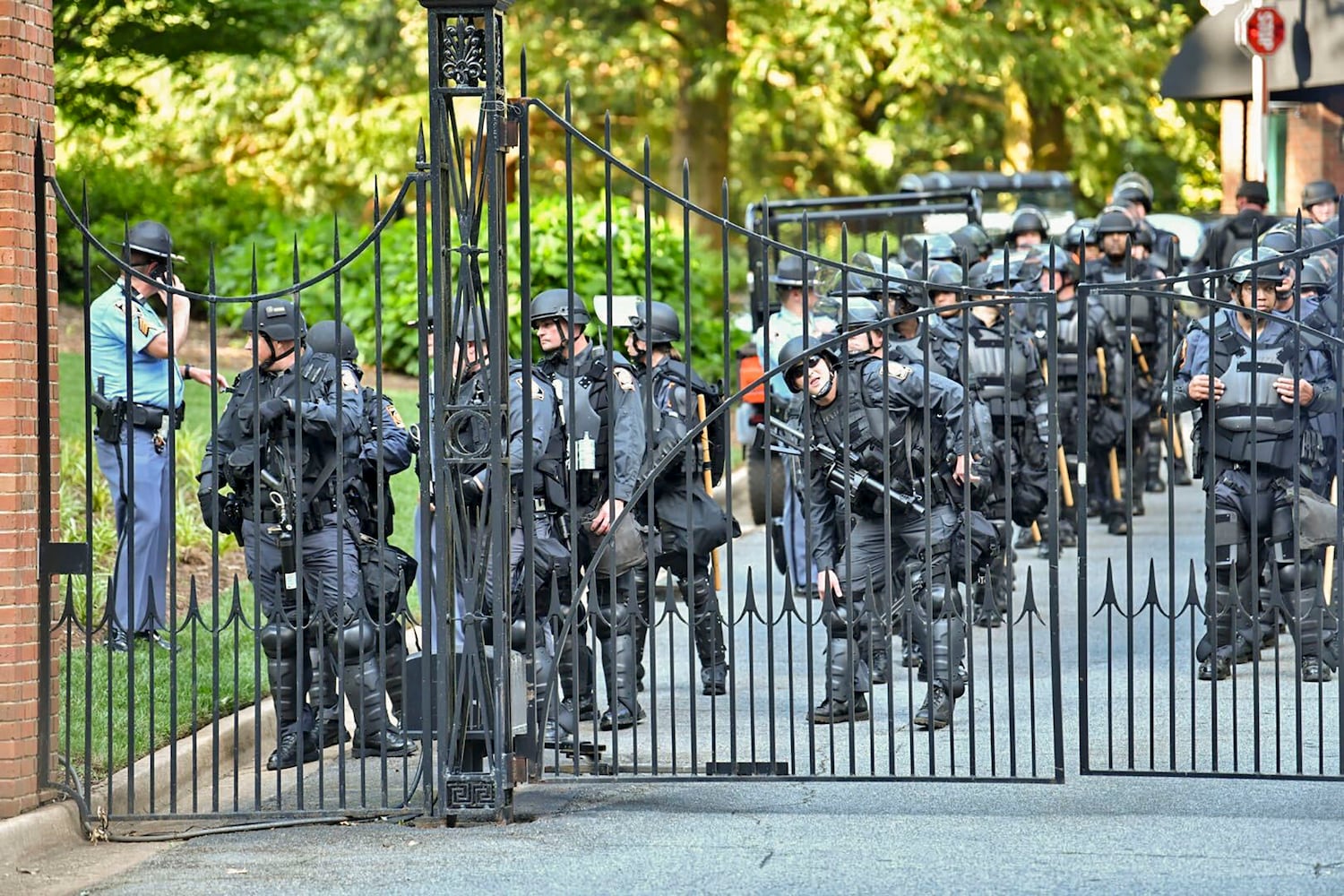 PHOTOS: Atlanta Protests -- the police