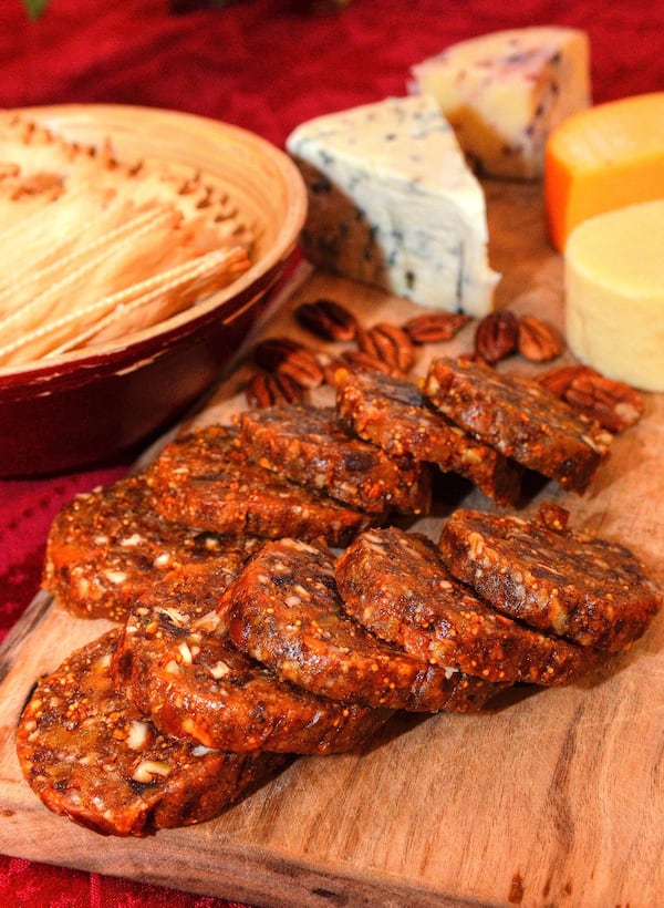 Homemade Fruit Salami with Cheese Platter. Food styling by Ligaya Figueras. CHRIS HUNT / SPECIAL