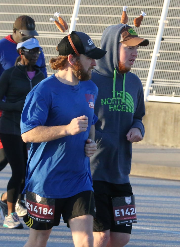 Thanksgiving Day half marathon