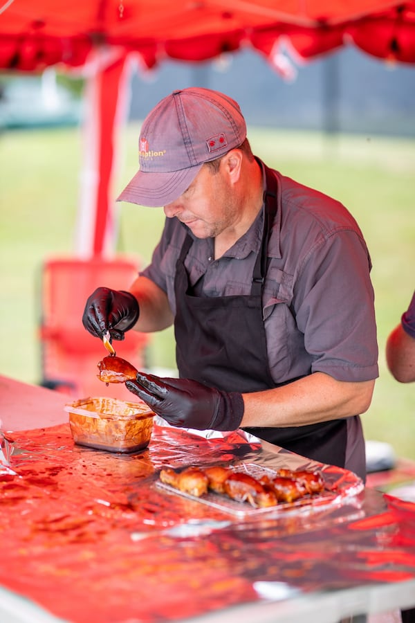 Get your fill of barbecue at Kennesaw’s Pigs & Peaches BBQ Festival.