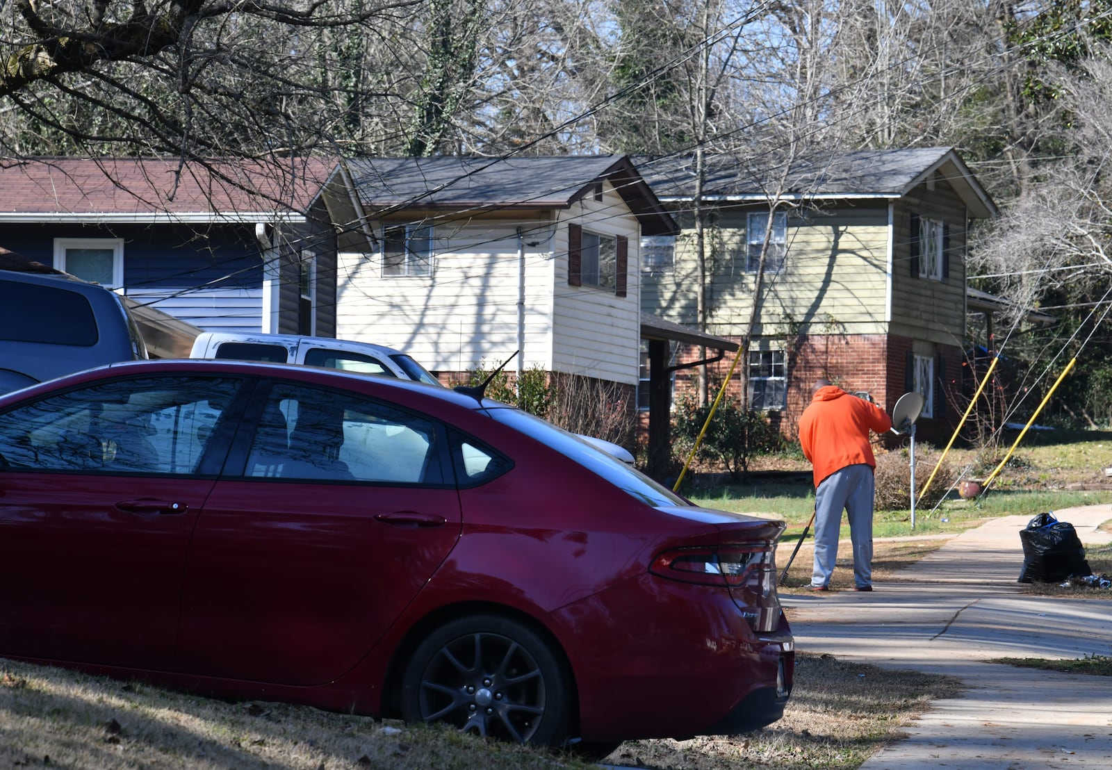 The Glenrose Heights neighborhood shown here in south Atlanta is located near a site run by TAV Holdings Inc. A recent EPA order warned that pollution from the site could pose a substantial threat and raised environmental justice concerns about the facility's location in a mostly Black community.  