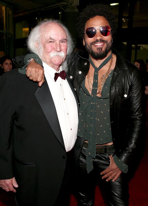 Crosby and Kravitz. (Photo by Christopher Polk/Getty Images for NARAS)