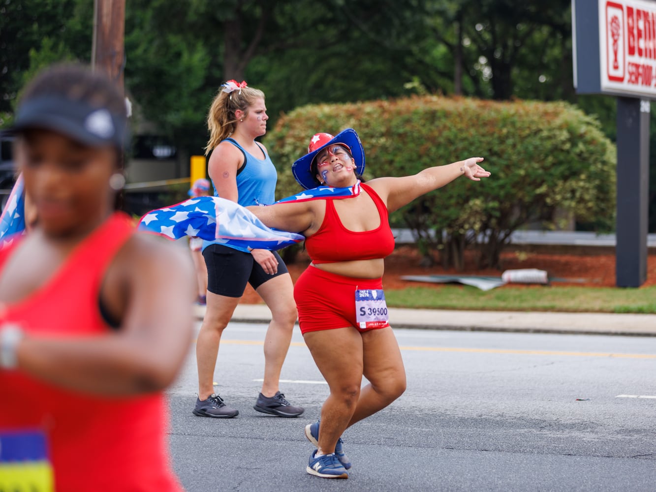 peachtree road race 2022