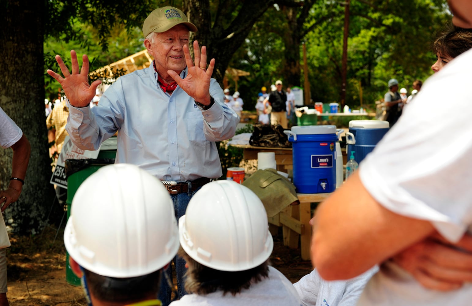 Jimmy and Rosalynn Carter's work with Habitat for Humanity