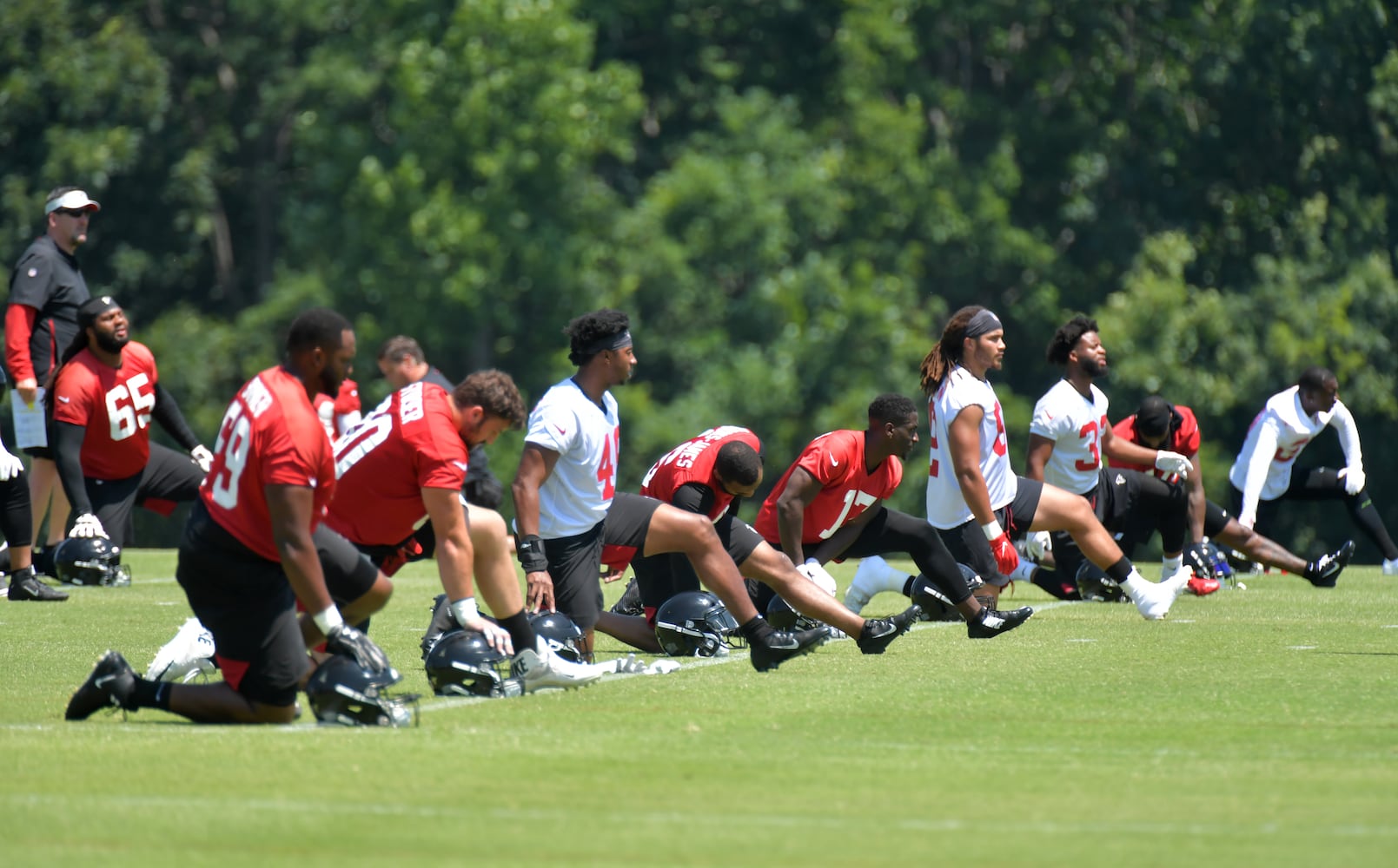 Photos: Falcons continue offseason workouts