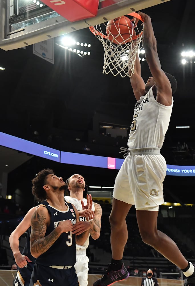 Georgia Tech-Notre Dame basketball game