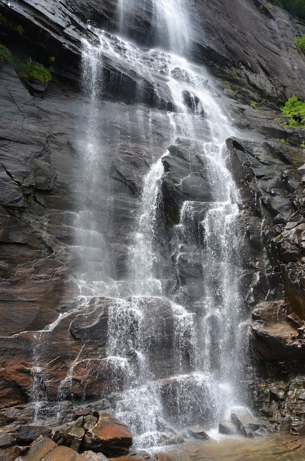 One of the highest waterfalls east of the Mississippi, Hickory Nut Falls is a highlight of the park’s most popular trail. Contributed by Robert Nicholls