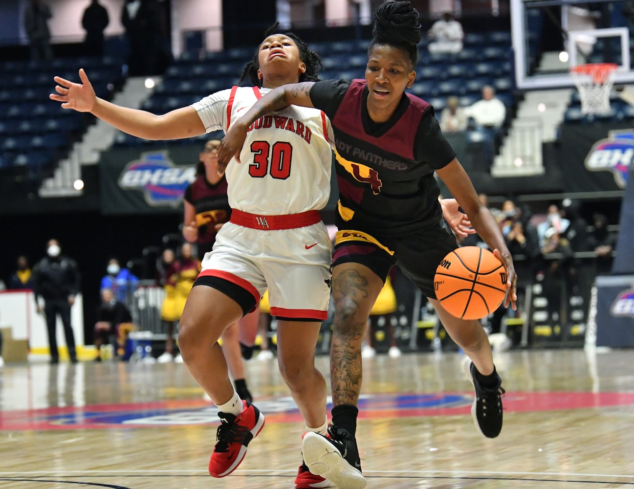 GHSA basketball finals: Forest Park vs. Woodward Academy girls