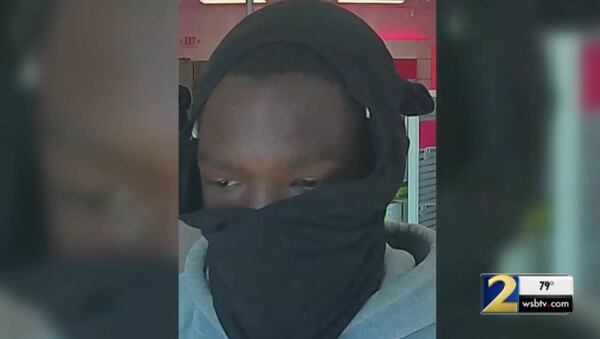 This is the suspect accused of robbing the T-Mobile store in East Point on May 25.