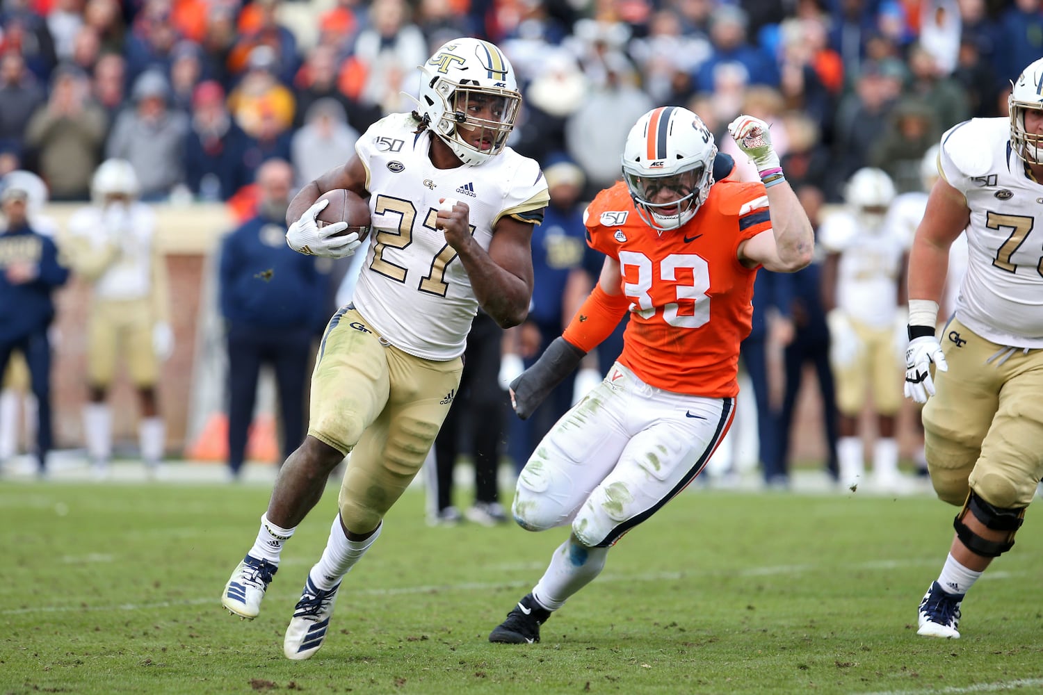 Photos: Georgia Tech falls to 2-7 with loss to Virginia