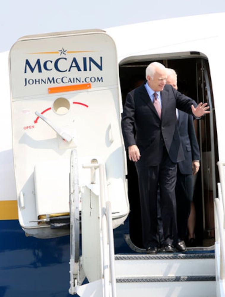 John McCain visits Atlanta