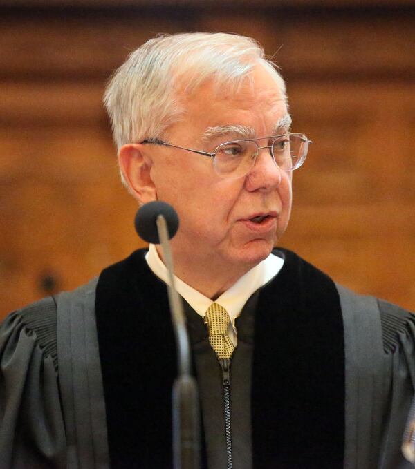 Chief Justice Hugh Thompson PHIL SKINNER / AJC