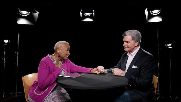 Jeff Hullinger, here with Monica Pearson, joined GPB in 2023 and will be debuting a show "Georgia Legends" in 2025. 