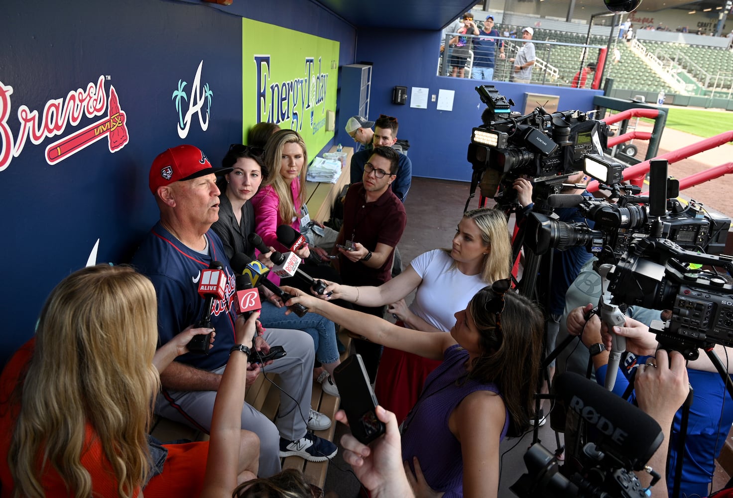 Braves spring training - Day 4