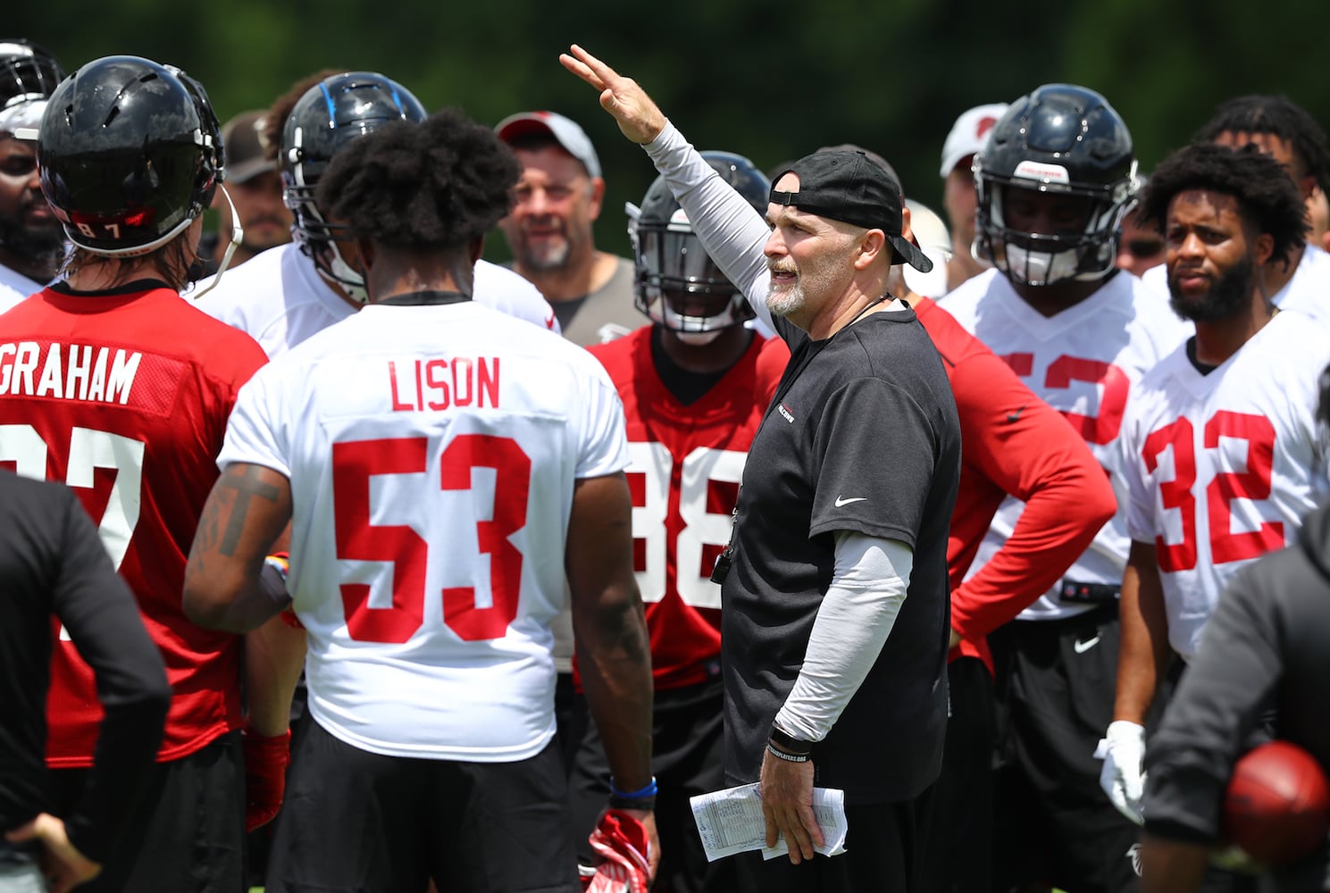 Photos: Falcons rookies suit up for mini-camp