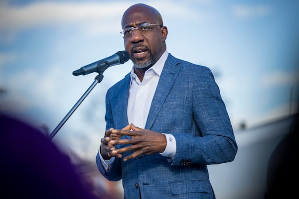 U.S. Sen. Raphael Warnock was featured on ABC’s “This Week with George Stephanopolous” for the federal program he helped create nearly two years ago to create a debt relief program for Black farmers. (Nathan Posner for the Atlanta Journal-Constitution)