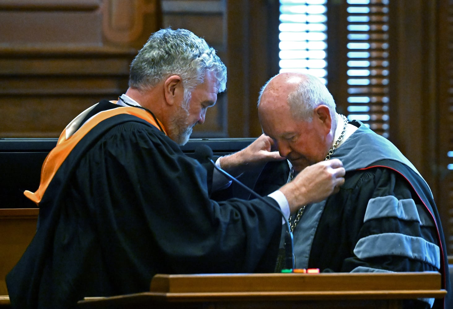 Inauguration held for university system chancellor Sonny Perdue