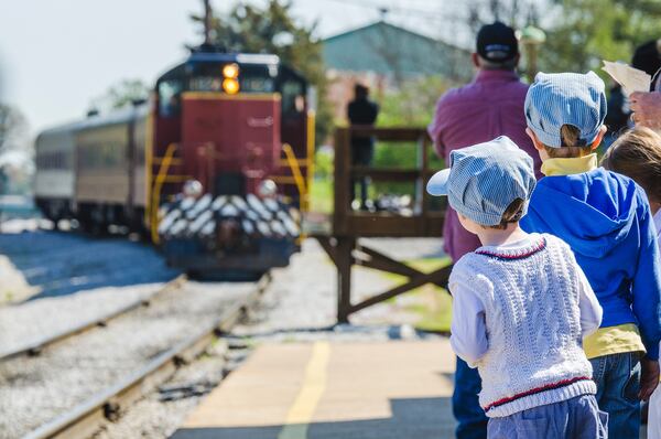 The Tennessee Valley Railroad in Chattanooga, Tennessee, offers excursions aboard vintage rail cars into the countryside ranging from one to nine hours.
Courtesy of Chattanooga Tourism Co.