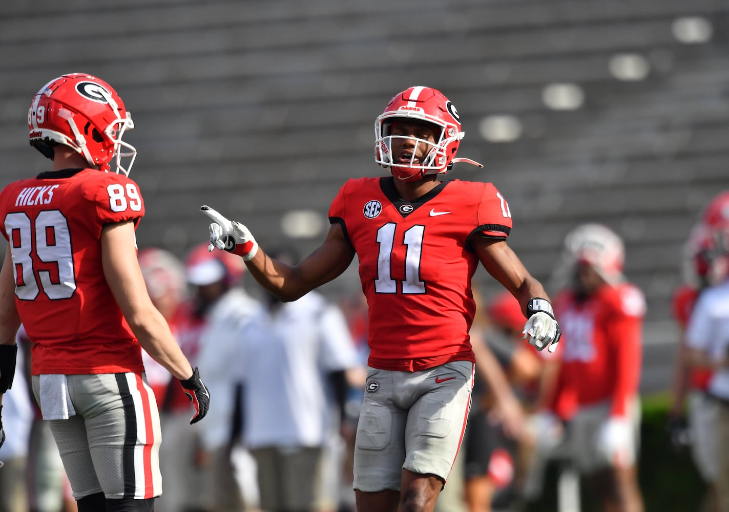 Georgia spring game