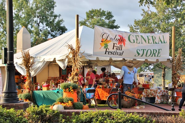 Duluth's annual fall festival is such a big deal, it actually kicks off the weekend before with a concert, followed by a carnival and then two days of nonstop celebration. Photo courtesy of Duluth Fall Festival