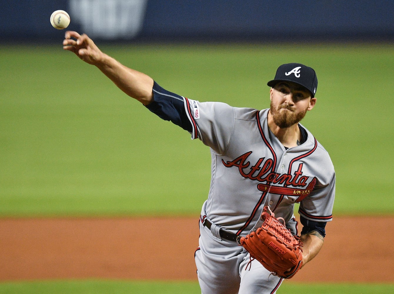 Photos: Did Braves’ Gausman throw at Marlins’ Urena?