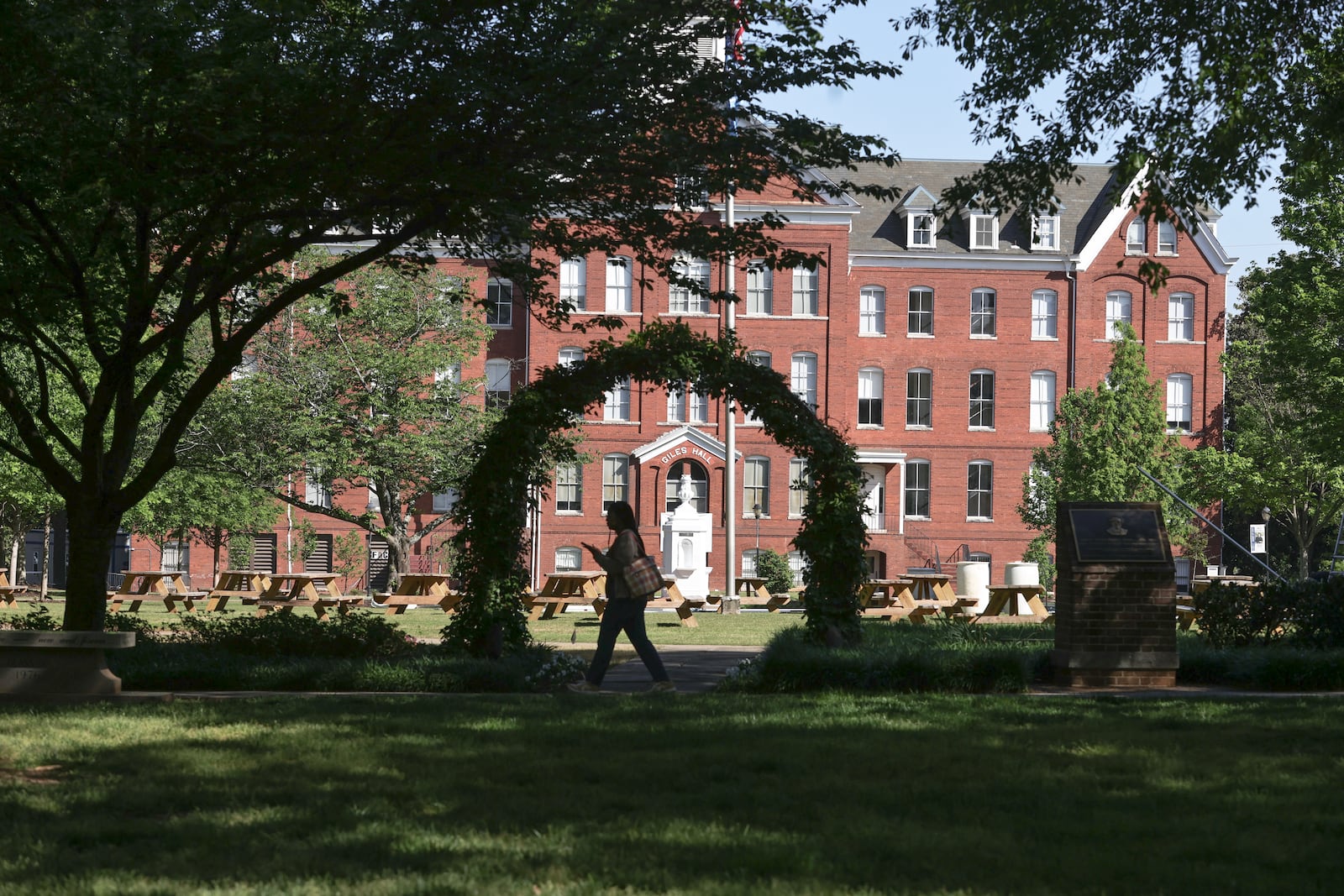 Views of Spelman College in Atlanta shown on Wednesday April 19, 2023.  (Natrice Miller/natrice.miller@ajc.com)