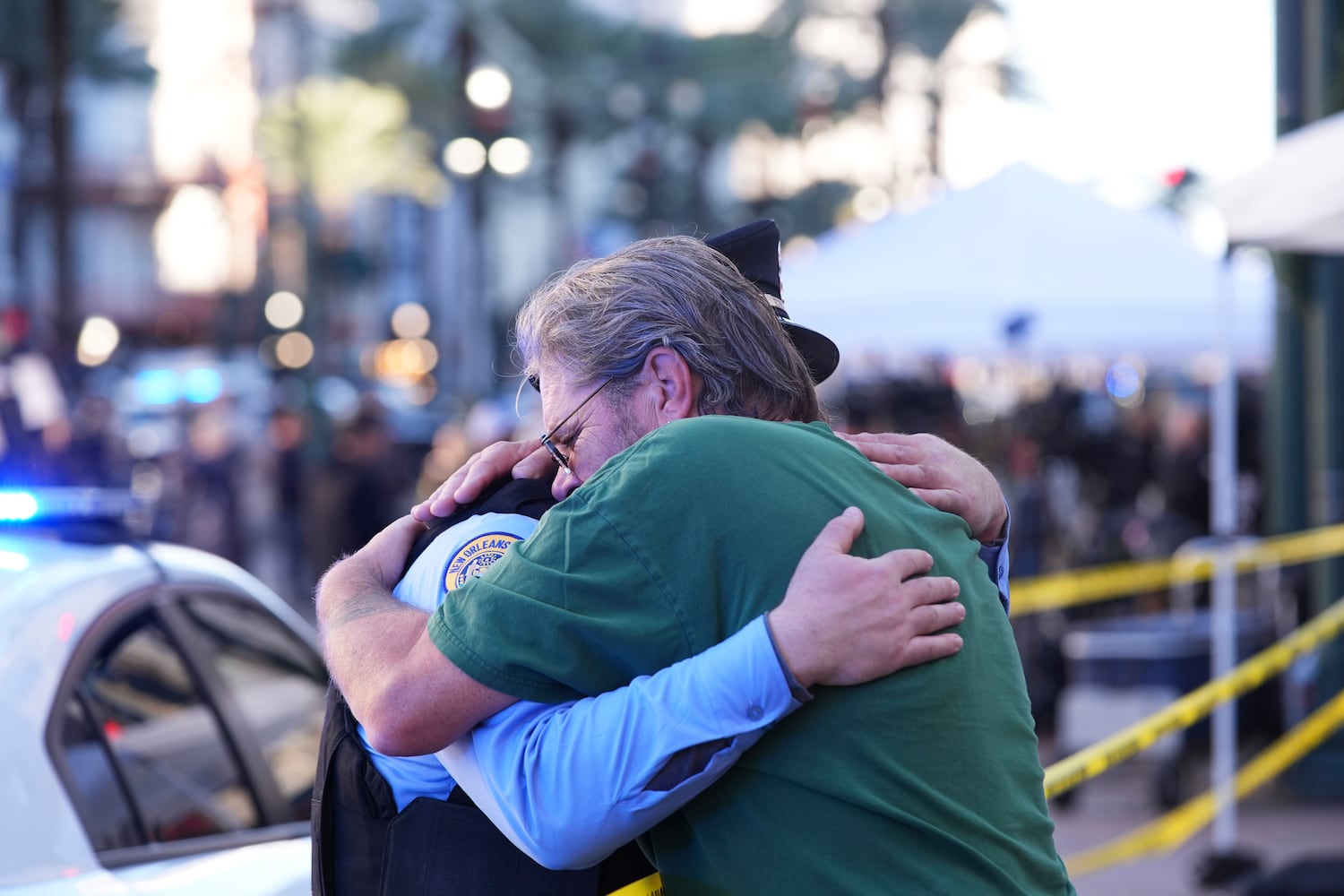 New Orleans Car Into Crowd