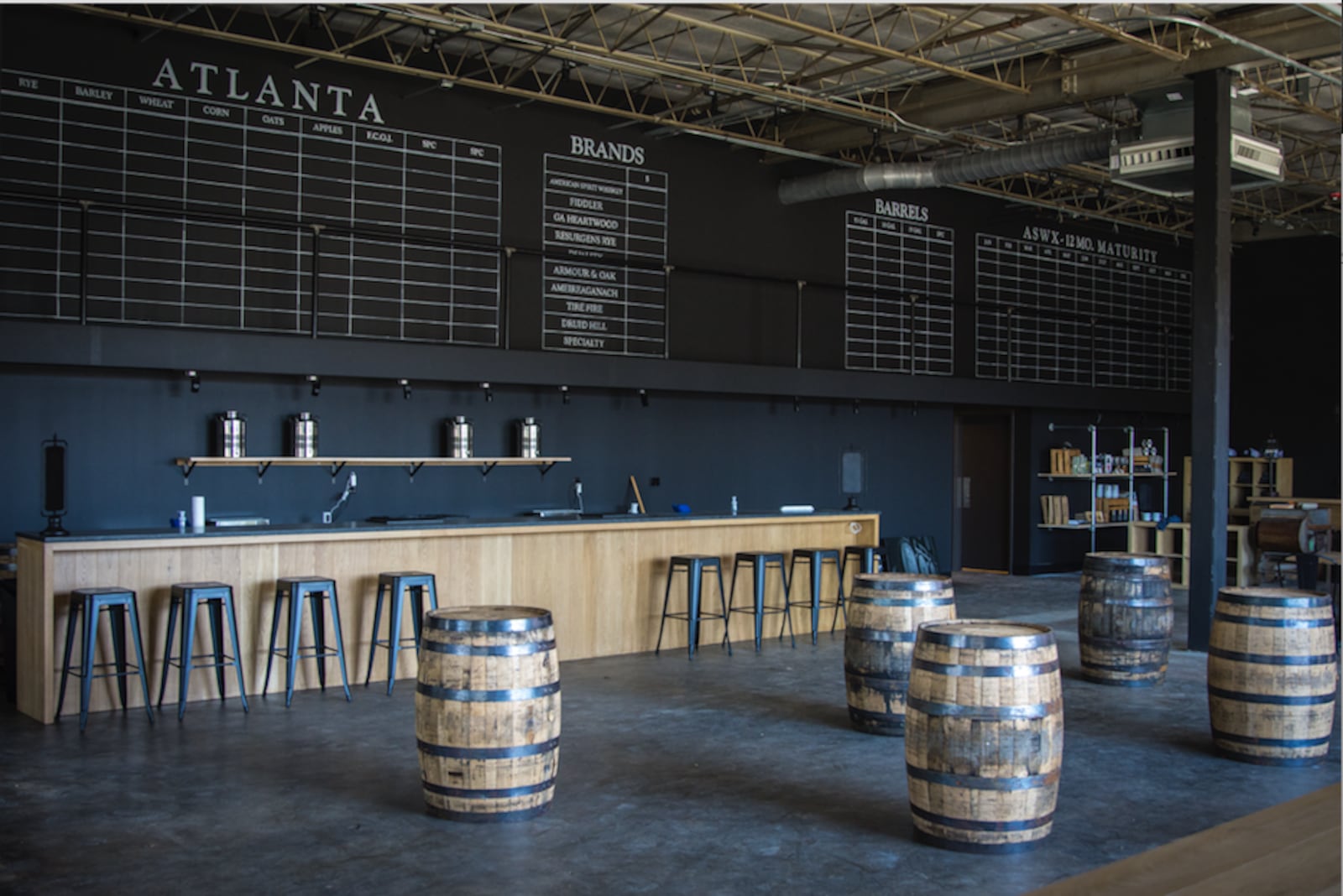 The new ASW Whiskey Exchange is modeled after old-style commodities exchanges.