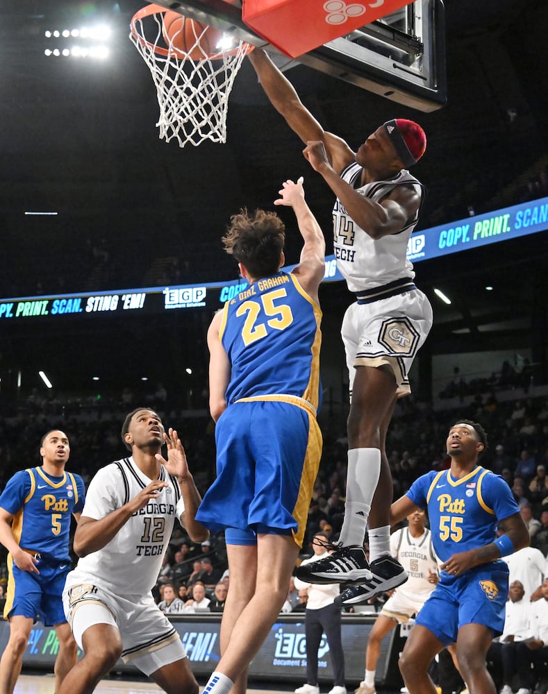 Georgia Tech vs Pitt basketball