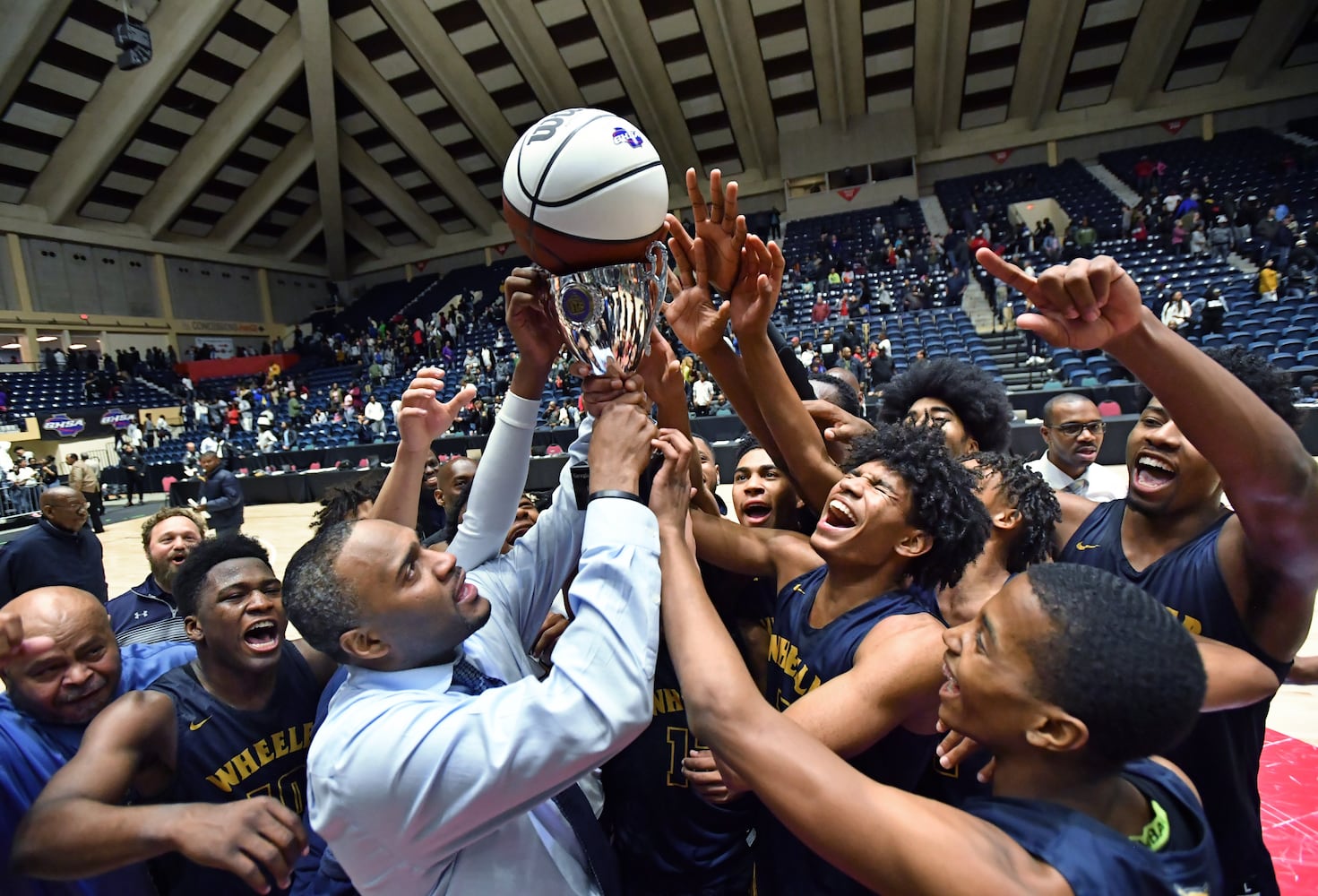 Photos: High school basketball state tournament finals