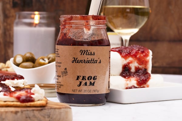 Frog jam, a mixture of figs, raspberries, orange and ginger, is one of the classic offerings from Savannah Sauce Co. Courtesy of Moye Colquitt