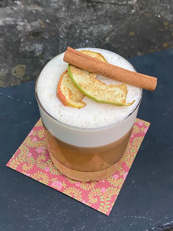 Nakato's spiked apple cider is a mix of one of autumn's flavors and Japanese tradition. Courtesy of Nakato