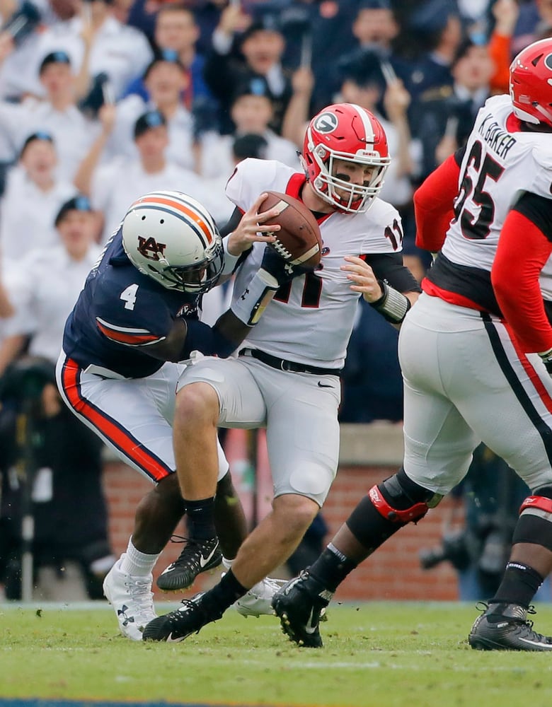 Photos: Bulldogs are crushed by Auburn