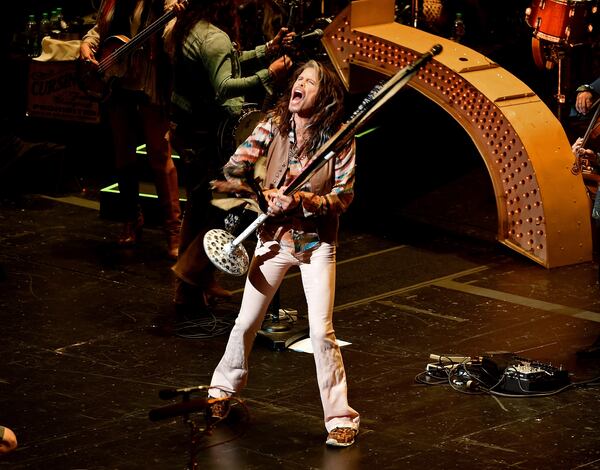 LOS ANGELES, CA - JULY 05: Singer Steven Tyler performs during his "Out on a Limb" tour at the Dolby Theatre on July 5, 2016 in Los Angeles, California. (Photo by Kevin Winter/Getty Images for ABA)