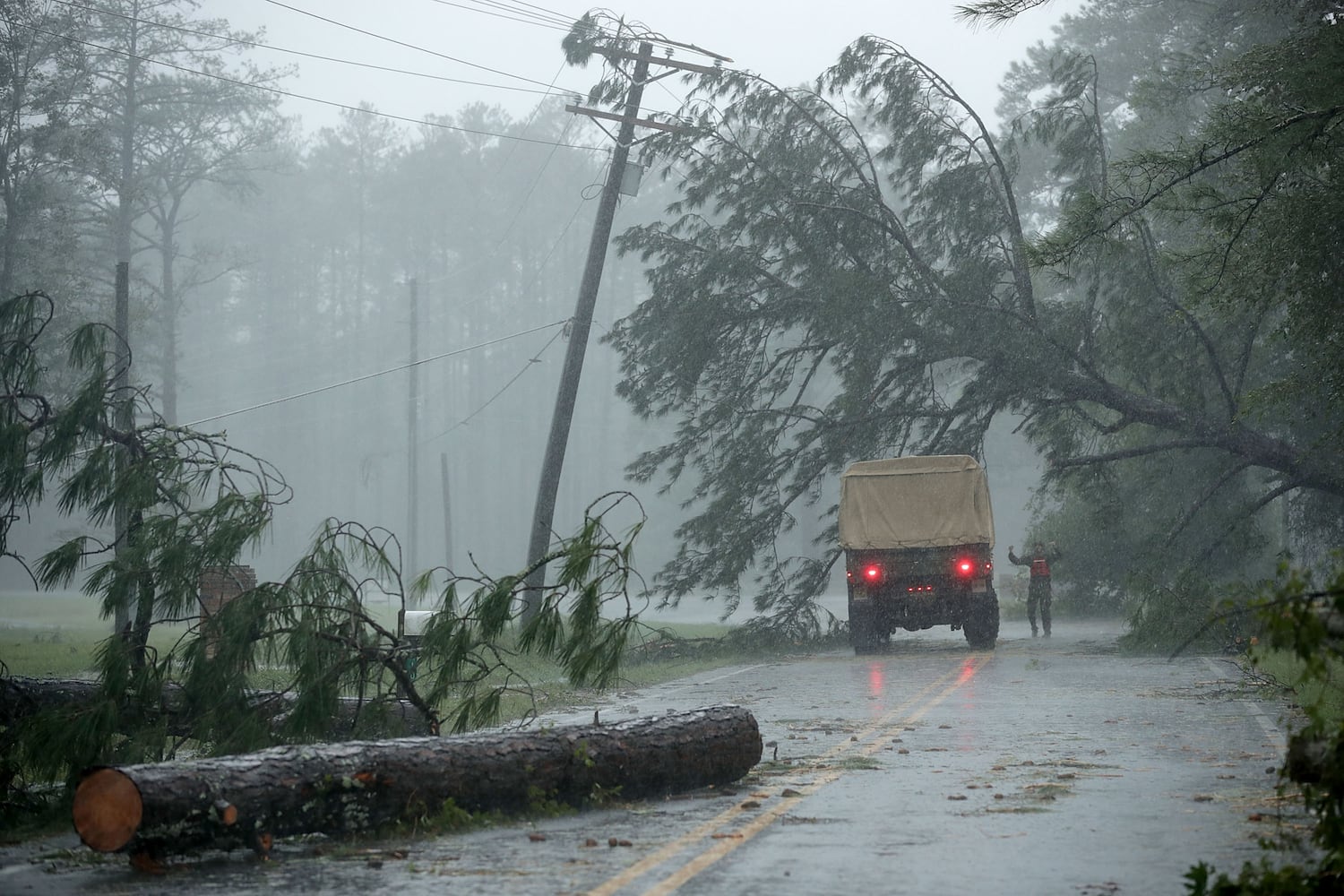 Photos: Tropical Storm Florence soaks Carolinas