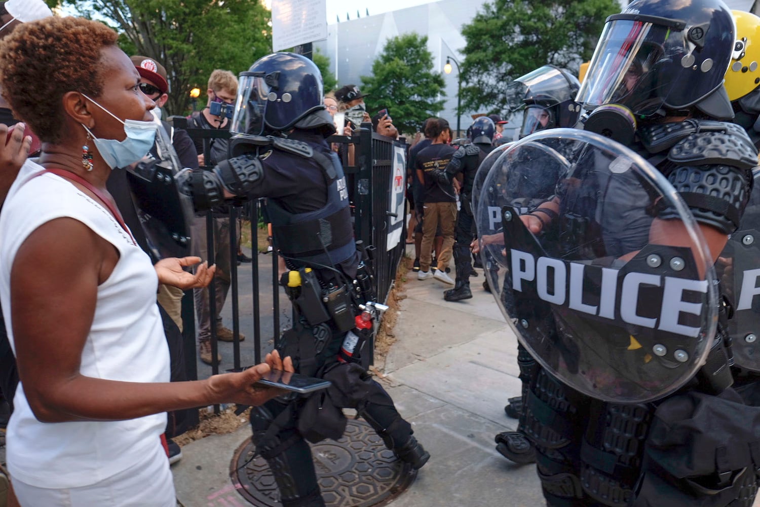 PHOTOS: Atlanta braces for second night of protests